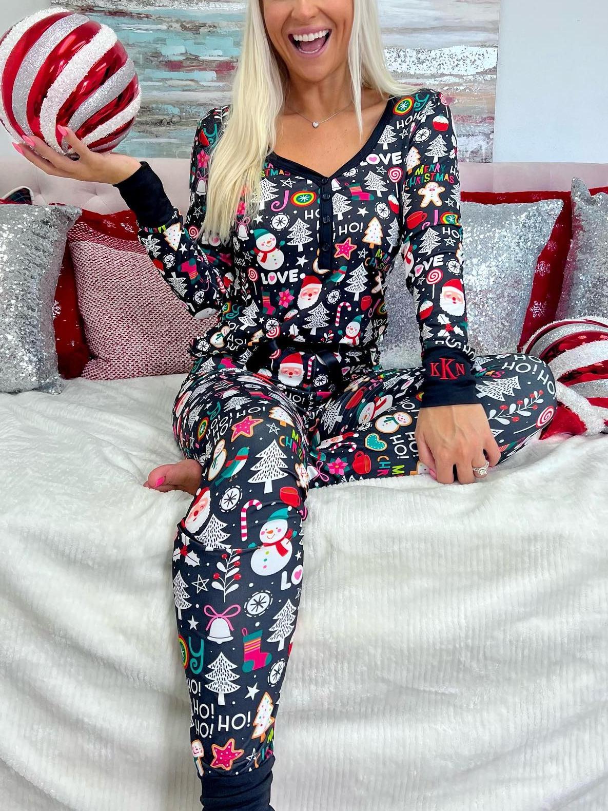 Holiday Cheer Pajama Set (Buy 2 Free Shipping)