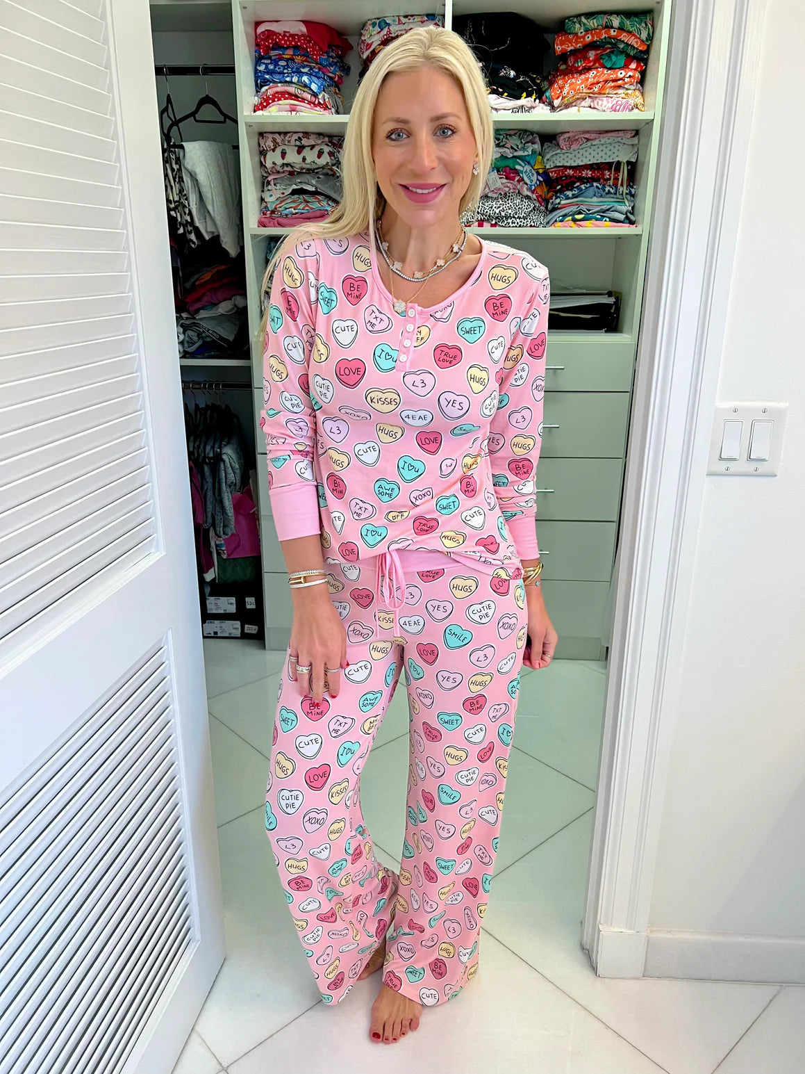 Pink Sweetheart Pajama Set