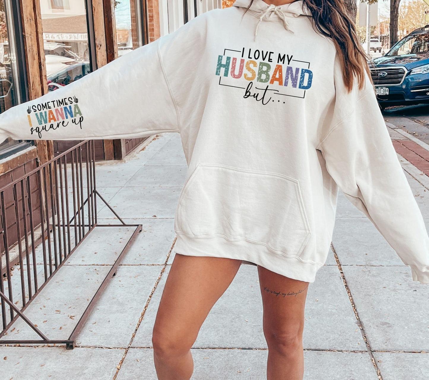 I Love My Husband But Sometimes T - Shirt For Sale