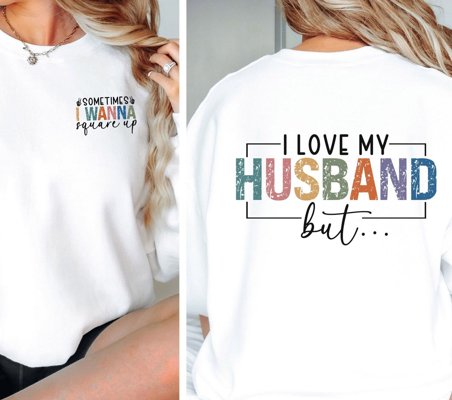 I Love My Husband But Sometimes T - Shirt For Sale