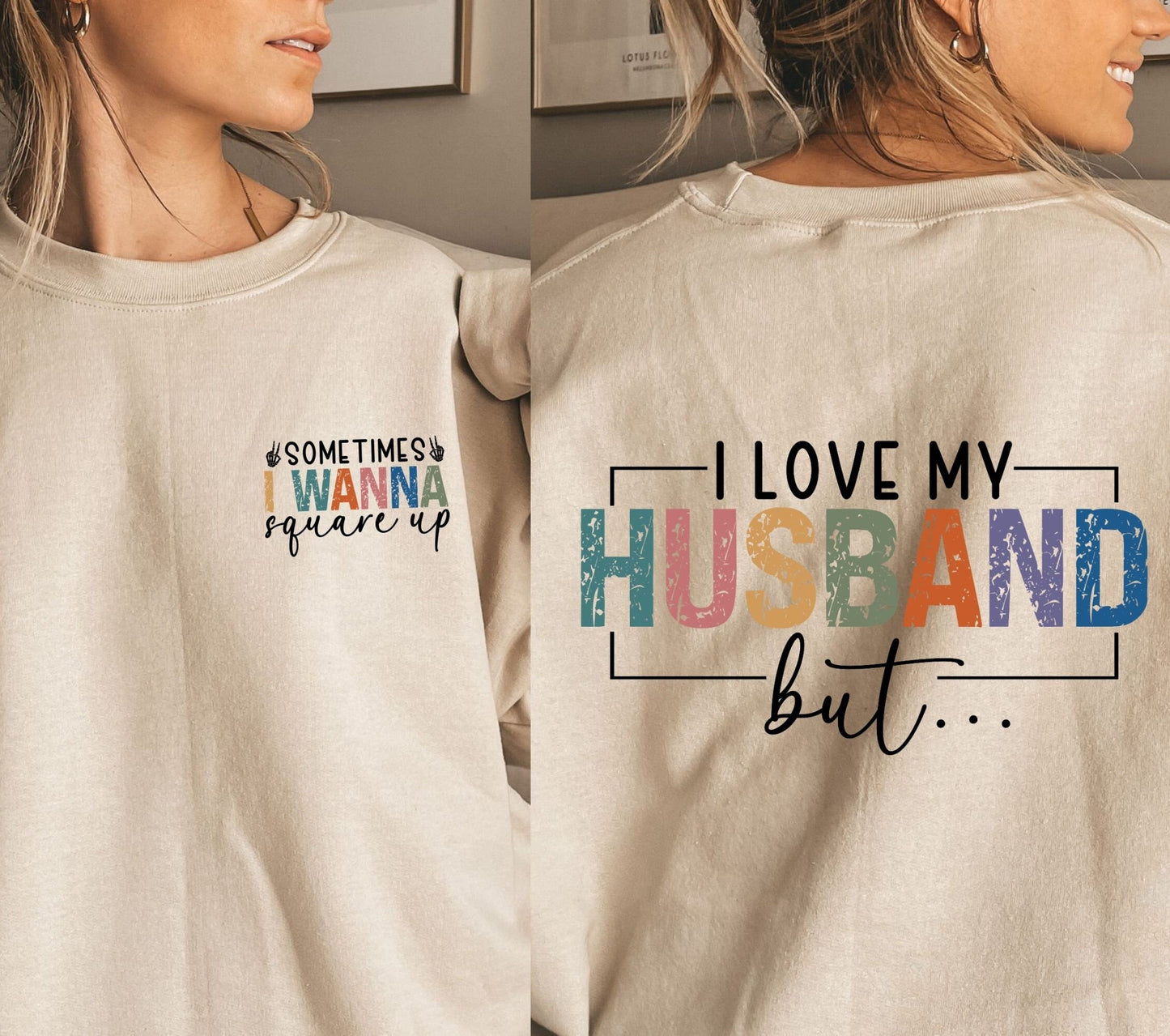 I Love My Husband But Sometimes T - Shirt For Sale